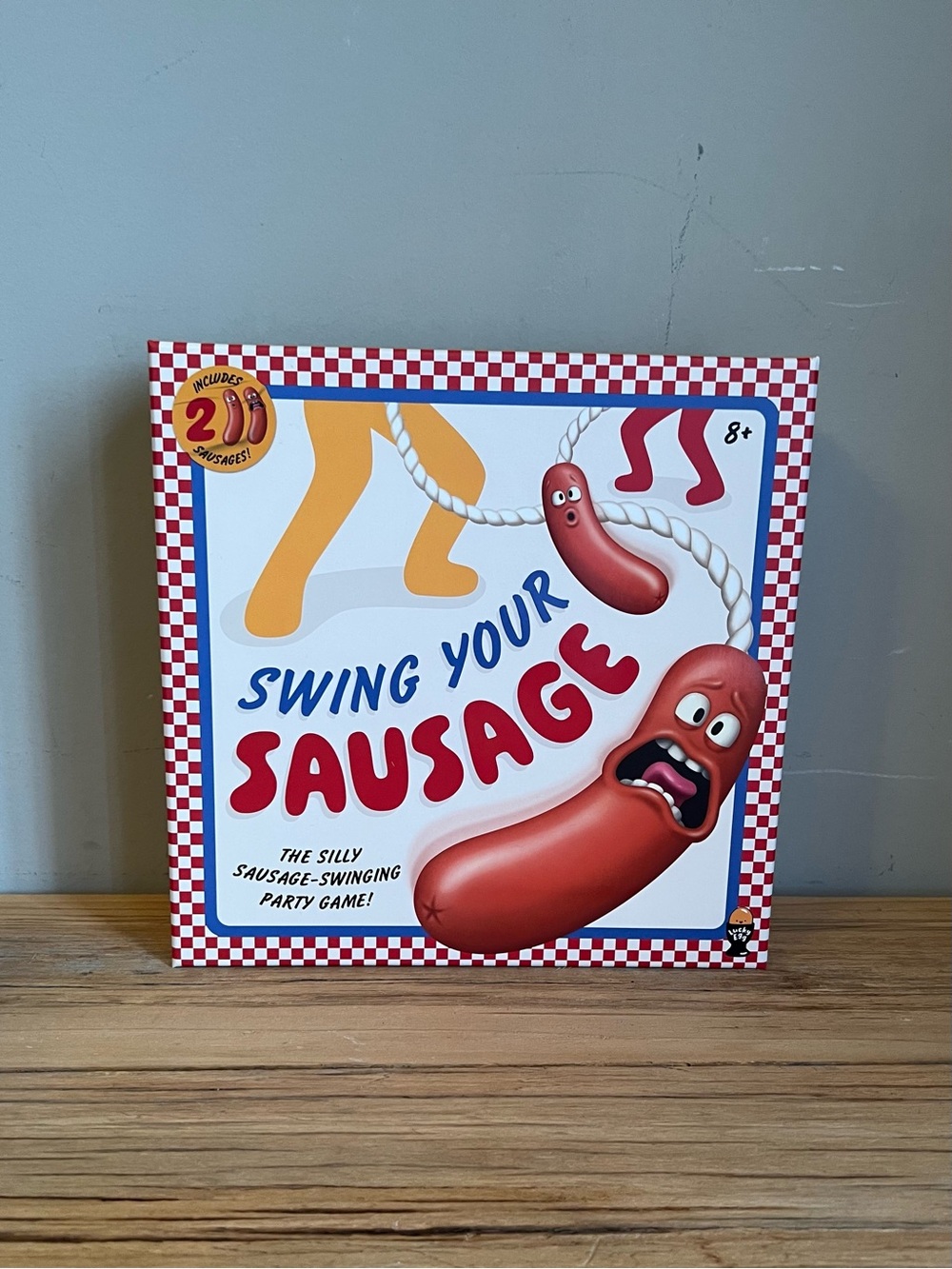 Swing Your Sausage Party Game - Red